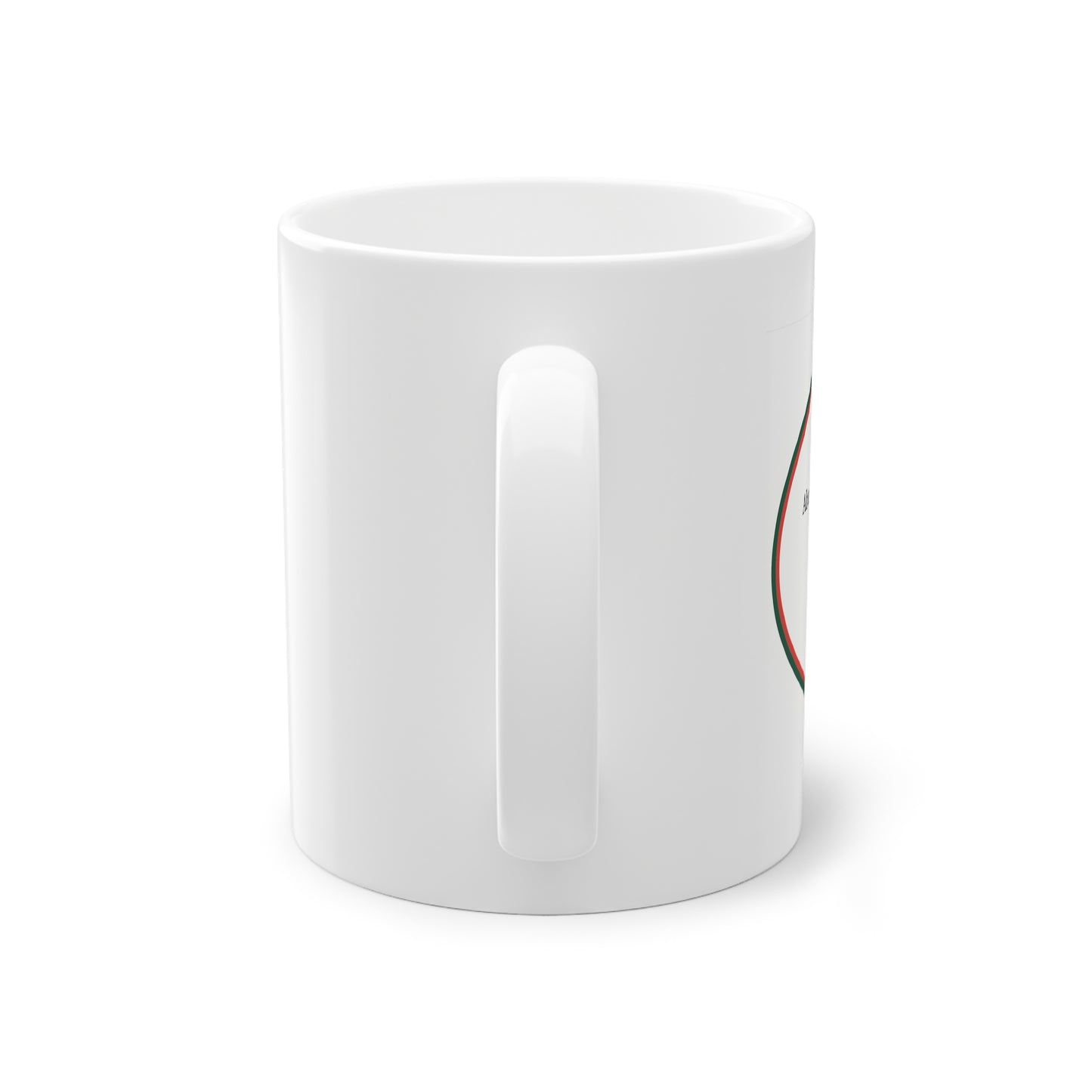 Basst Scho Sticker Tasse