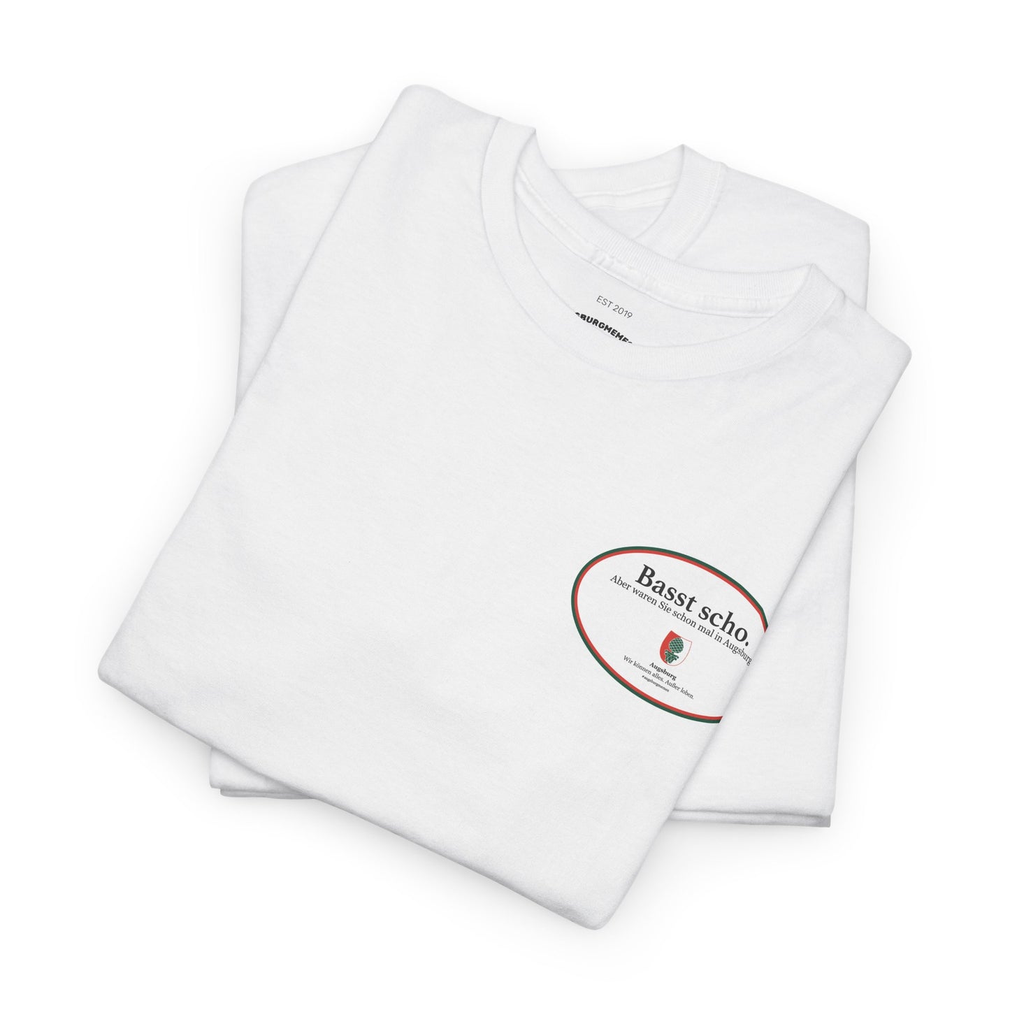 Basst Scho Sticker T-Shirt