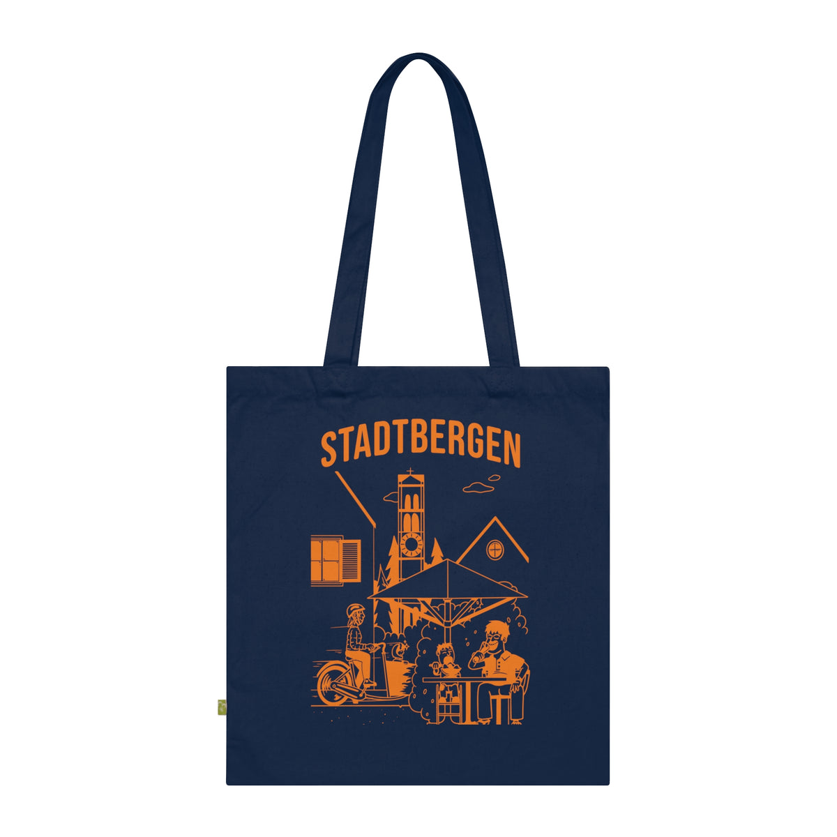 Stadtbergen Tote-Bag Navy Blau