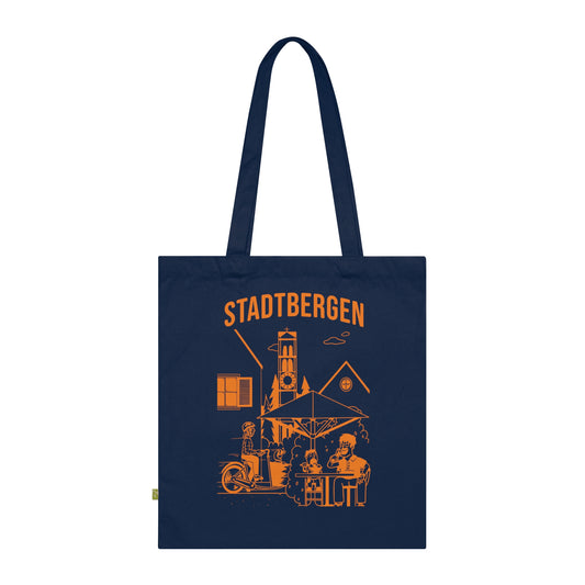 Stadtbergen Tote-Bag Navy Blau